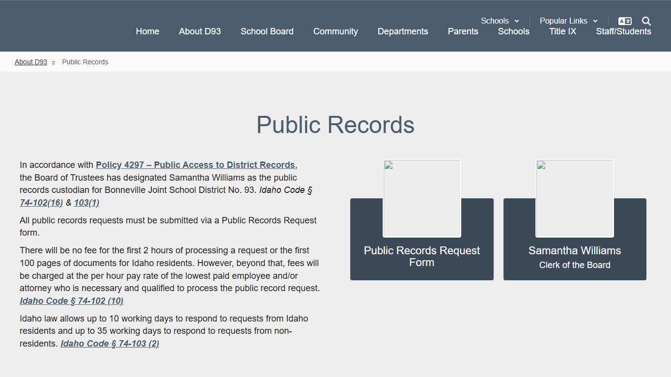 Public Records